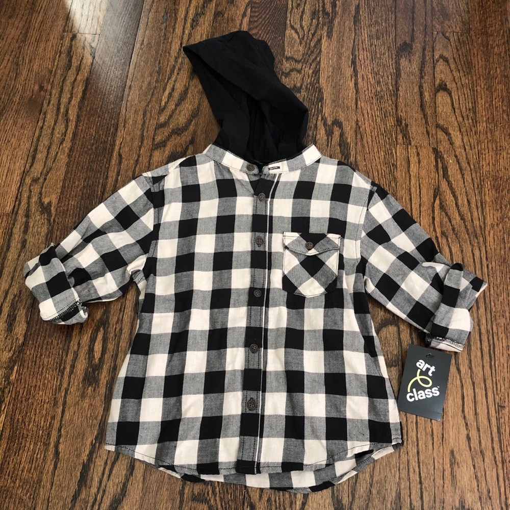 NWT Shirt with Hood